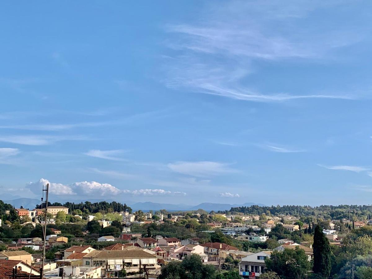 Panoramic Penthouse Corfu Town With Amazing Views Apartment Luaran gambar